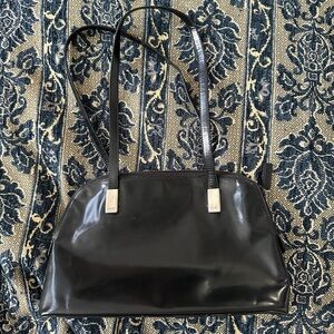 Gucci Black Leather Shoulder Bag